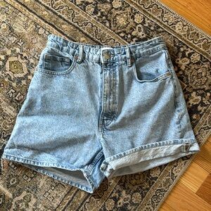 Zara mom shorts